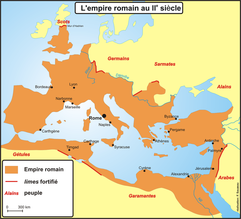l'Empire romain au lle siècle