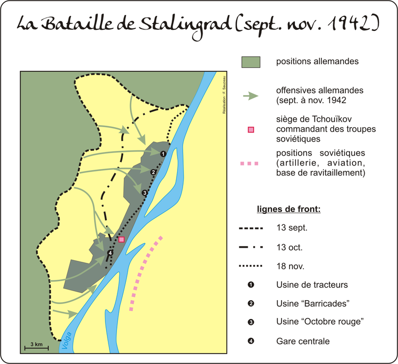 La bataille de Stalingrad | L'atelier carto d'HG Sempai