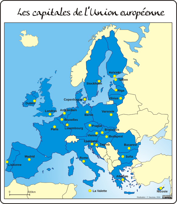 Quizz Les Capitales Europ ennes CRGF