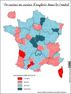 evolution du travail au cantal