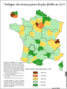 Dordogne revenus