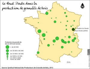 Haut Doubs et production de granulés bois