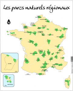 Les parcs naturels régionaux français