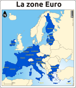 La zone euro | L'atelier carto d'HG Sempai